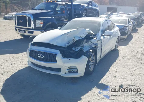 2015 Infiniti Q50 Premium from USA, damaged, VIN JN1BV7AP5FM331837
